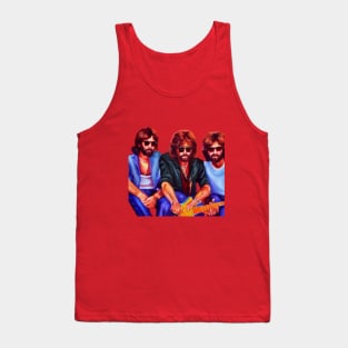 Cartoon de grupo musical británico de Disco Tank Top